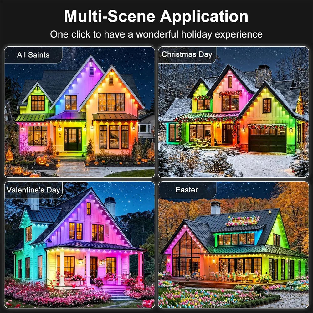 Smart LED Permanent Outdoor Light Home Decor