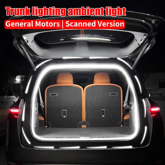Car Trunk Dynamic Flowing Light Strip On/Off Scanning Trunks
