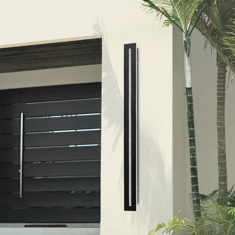 LED Outdoor Wall Lamps Long Porch Lights Waterproof IP65