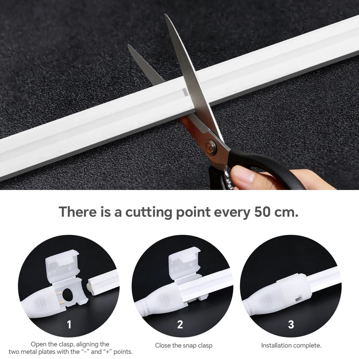 Newest LED Strip Neon Light COB Self-Adhesive Waterproof Tape