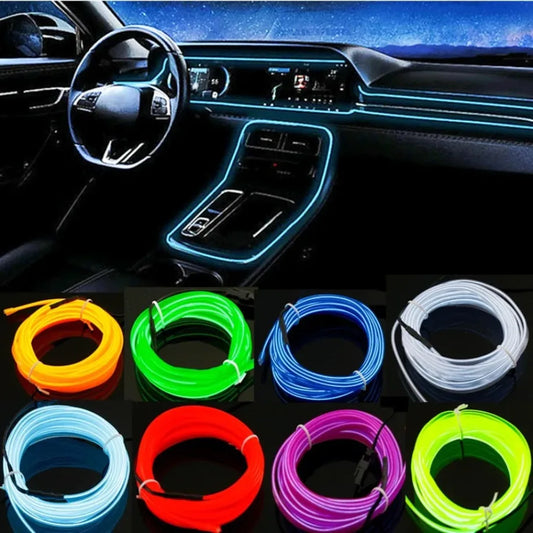 1M/2M/3M/4M/5M Flexible Neon Light EL Wire Led Neon Led Strip