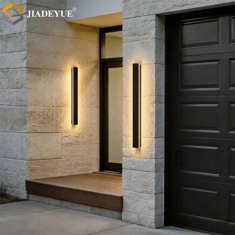 Waterproof LED long wall light ip65 outdoor lighting garden