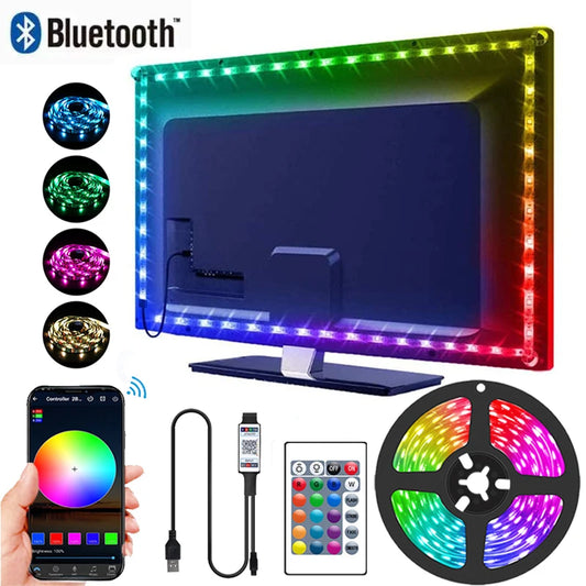 Smart Led Lights Strip TV Smart Bedroom Lighting Bluetooth