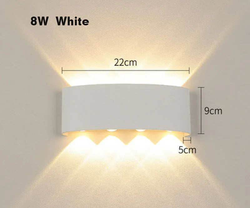 Smart RGB Outdoor Light,2700K-6500K Ambience Wall Lights