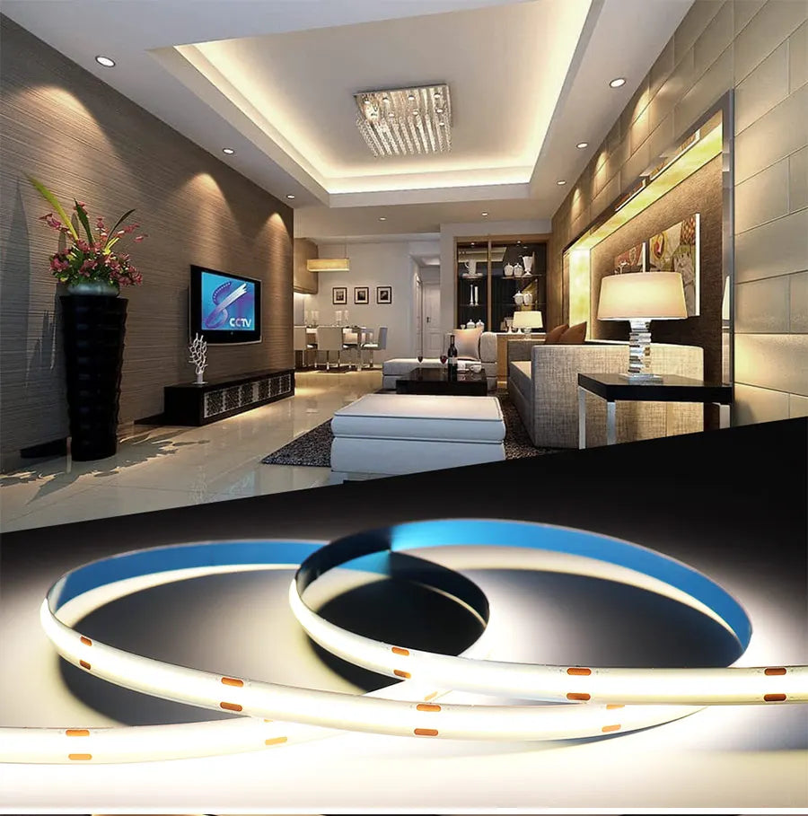 COB LED Strip 5mm 8mm 10mm Width LED Tape Bar Light