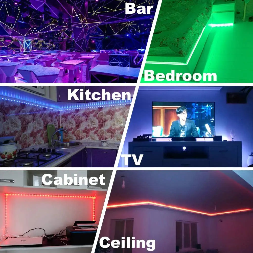 5M LED Strip SMD 5050 5054 LED Tape Waterproof Ribbon Diode