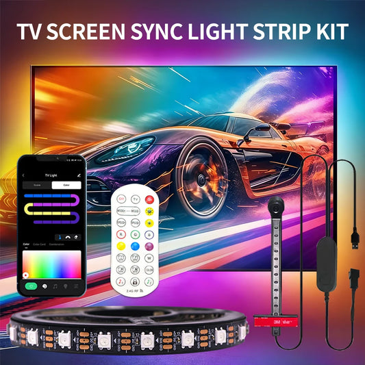 TV&PC LED Black Light WS2812 Camera Ambient Smart TV LED