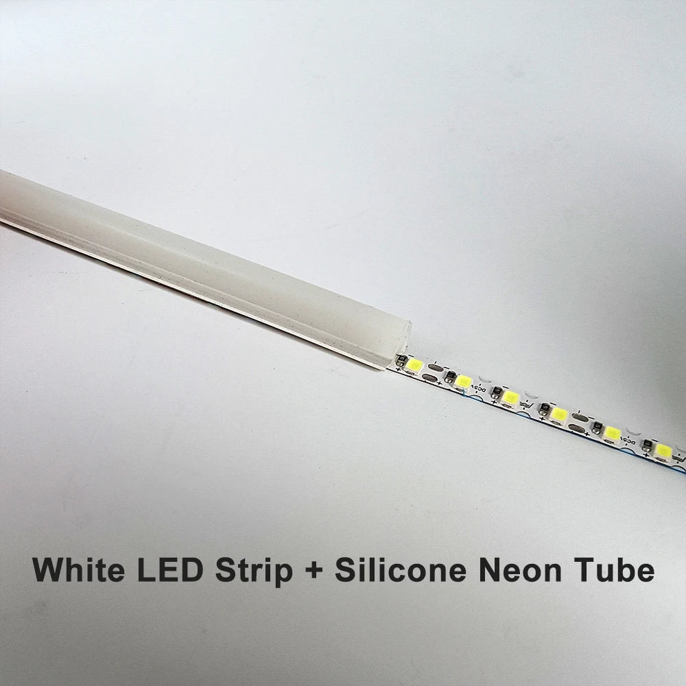 12 Colors DIY Neon Light DC5V S Shape LED Strip Lights