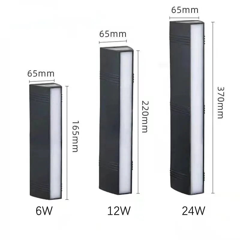 LED Outdoor Wall Light IP65 Waterproof Garden Light