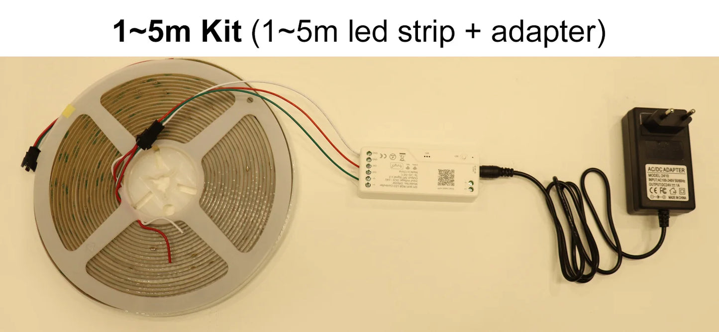 Tuya Wifi RGB-IC COB LED Strip Dream RGB Color Smart Life