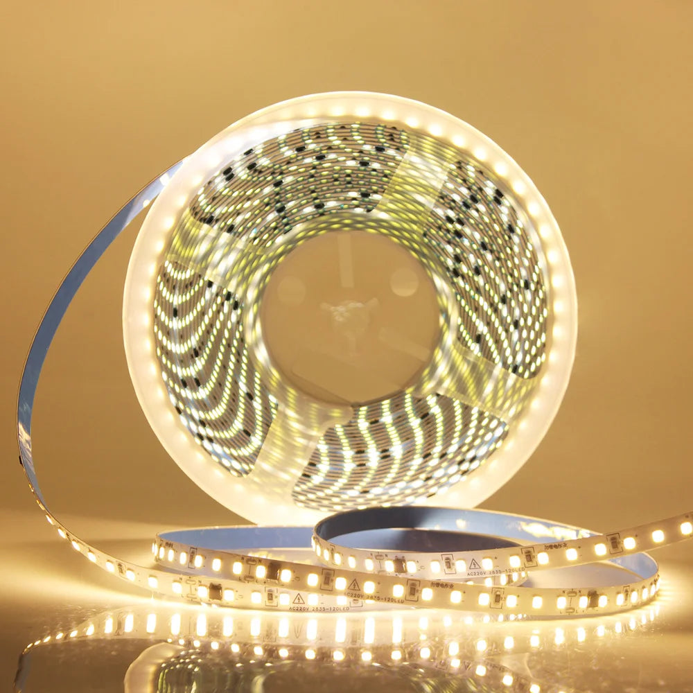 5m 10m 20m 50m Led Strip Light Adhesive Tape AC