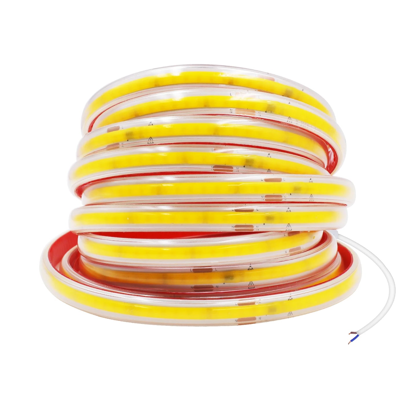 AC 230V COB Strip 240LEDs/M IP65 Waterproof Tape Adhesive