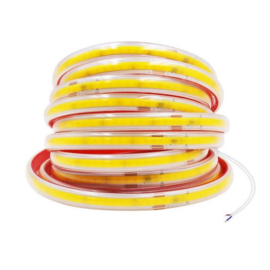 AC 230V COB Strip 240LEDs/M IP65 Waterproof Tape Adhesive