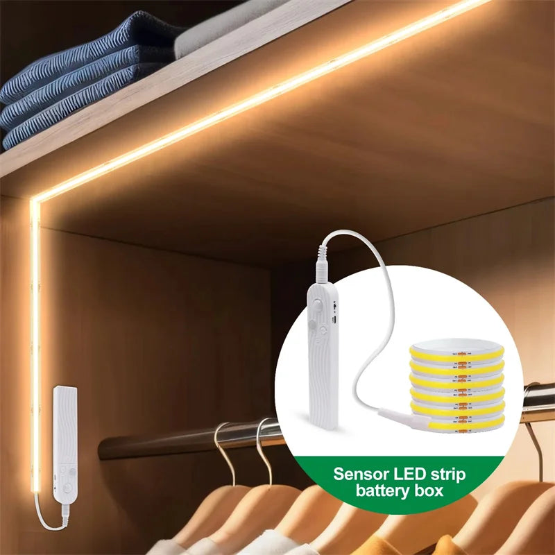 8MM COB Led Strip 5V With Motion Sensor Flexible LED Tape