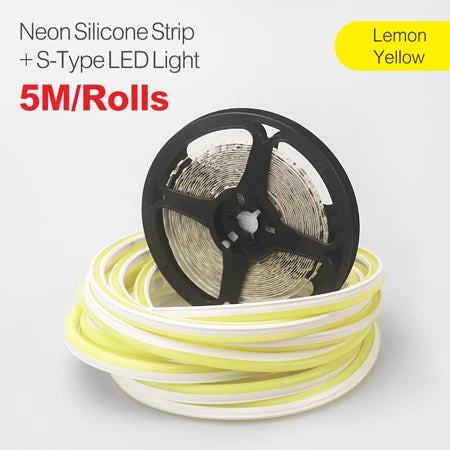 6/8mm 5M/Rolls DIY Separate Silicone Neon Strip Led Tape