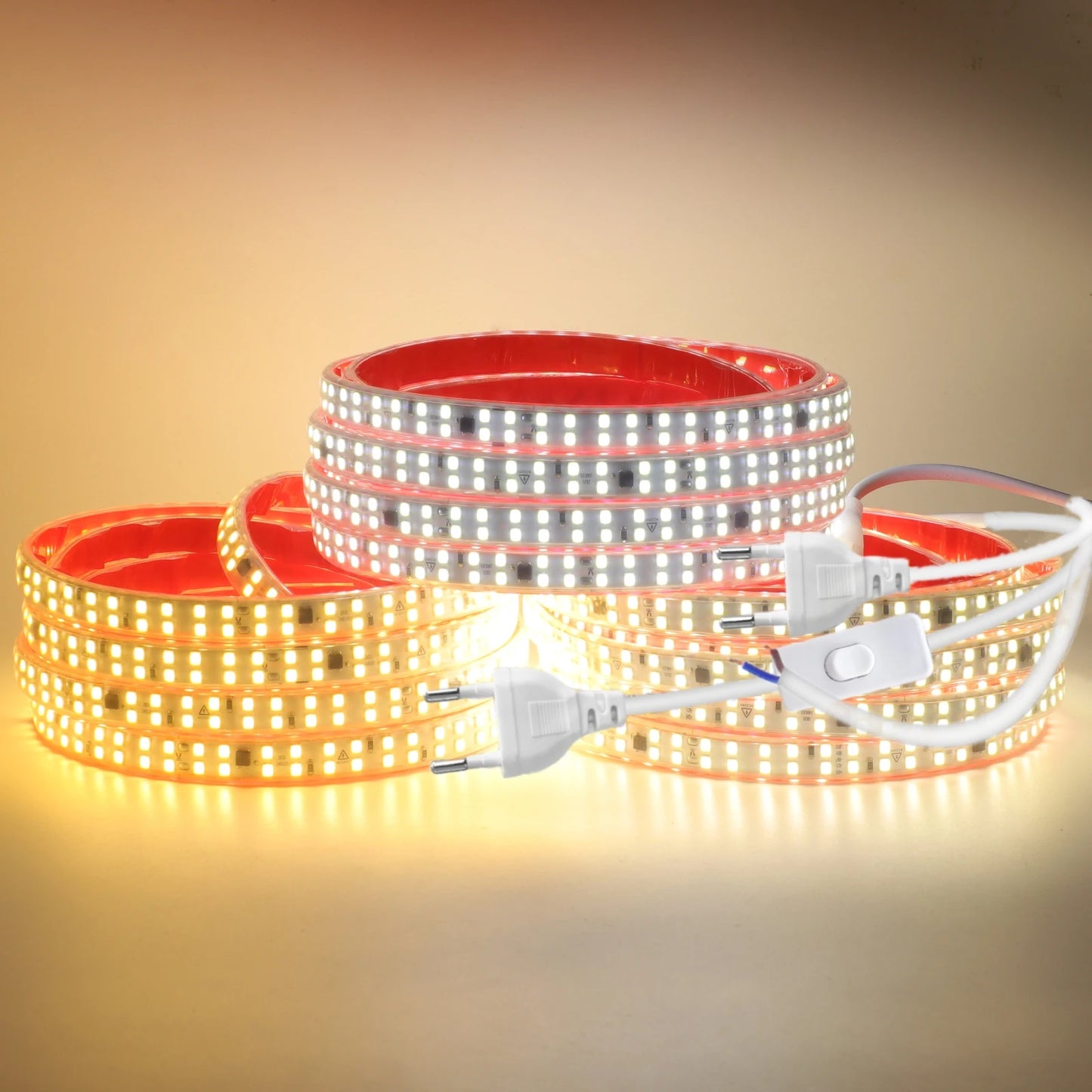 Strip Light IP67 Flexible Adhesive Tape Rope 2pin Wire Switch