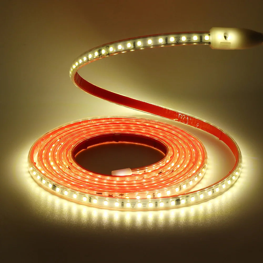 Dimmable 220V 2835 Led Strip Light with Dimmer Switch Adhesive Tape