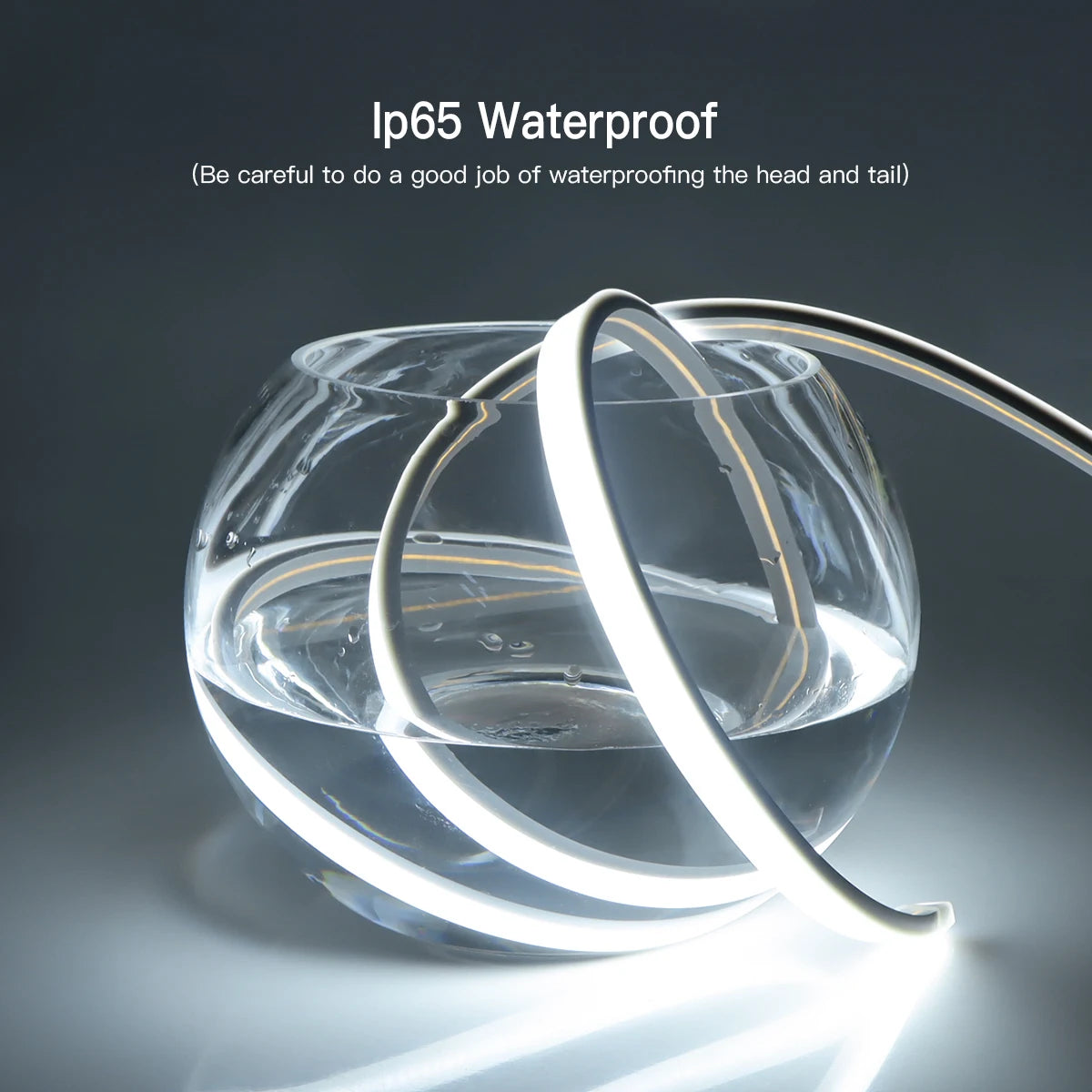 Smart PIR Motion Sensor Super Bright COB LED Strip Neon Light