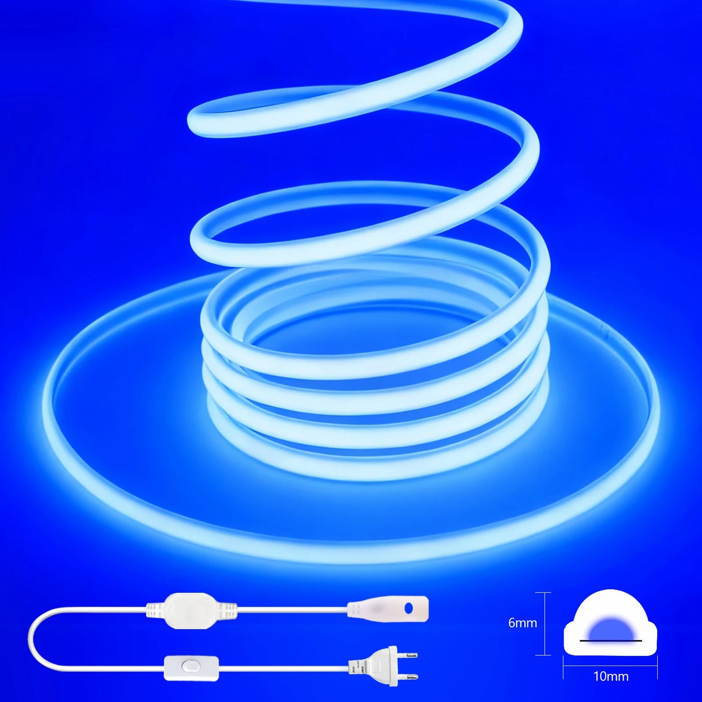 AC 220V COB LED Strip Flexible LED Tape Ribbon Rope