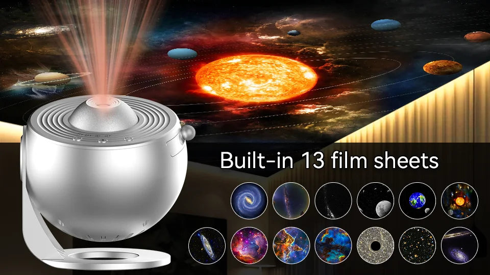 Night Light Galaxy Projector Starry Sky Projector 360° Rotate