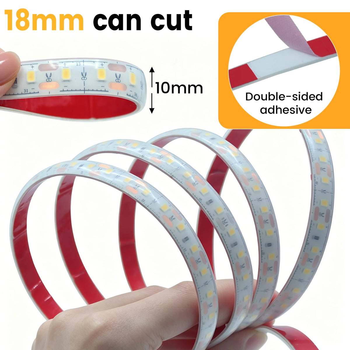 IP68 Waterproof 5V USB LED Strip with 3Key Dimmer SMD 2835 120LEDs
