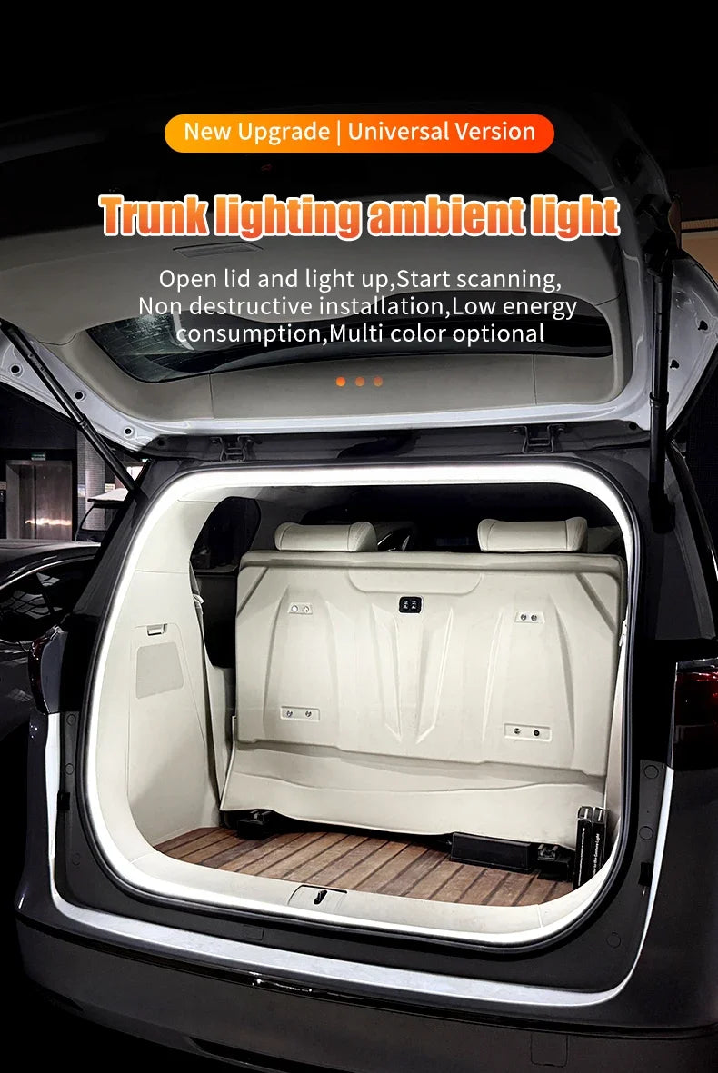 Car High Brightness Trunk Lighting Ambient Light Interior