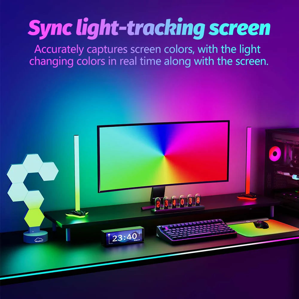 RGB Computer Monitor Screen SYNC Light Strip Backlights
