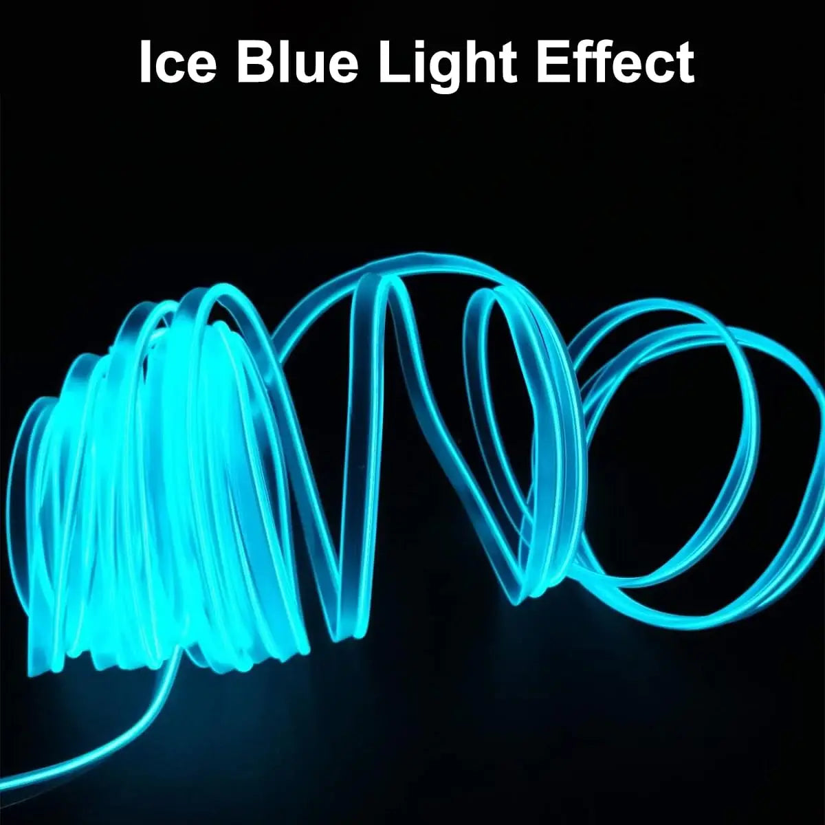 Car Interior Atmosphere Light Strip 5M EL Wiring Decorative