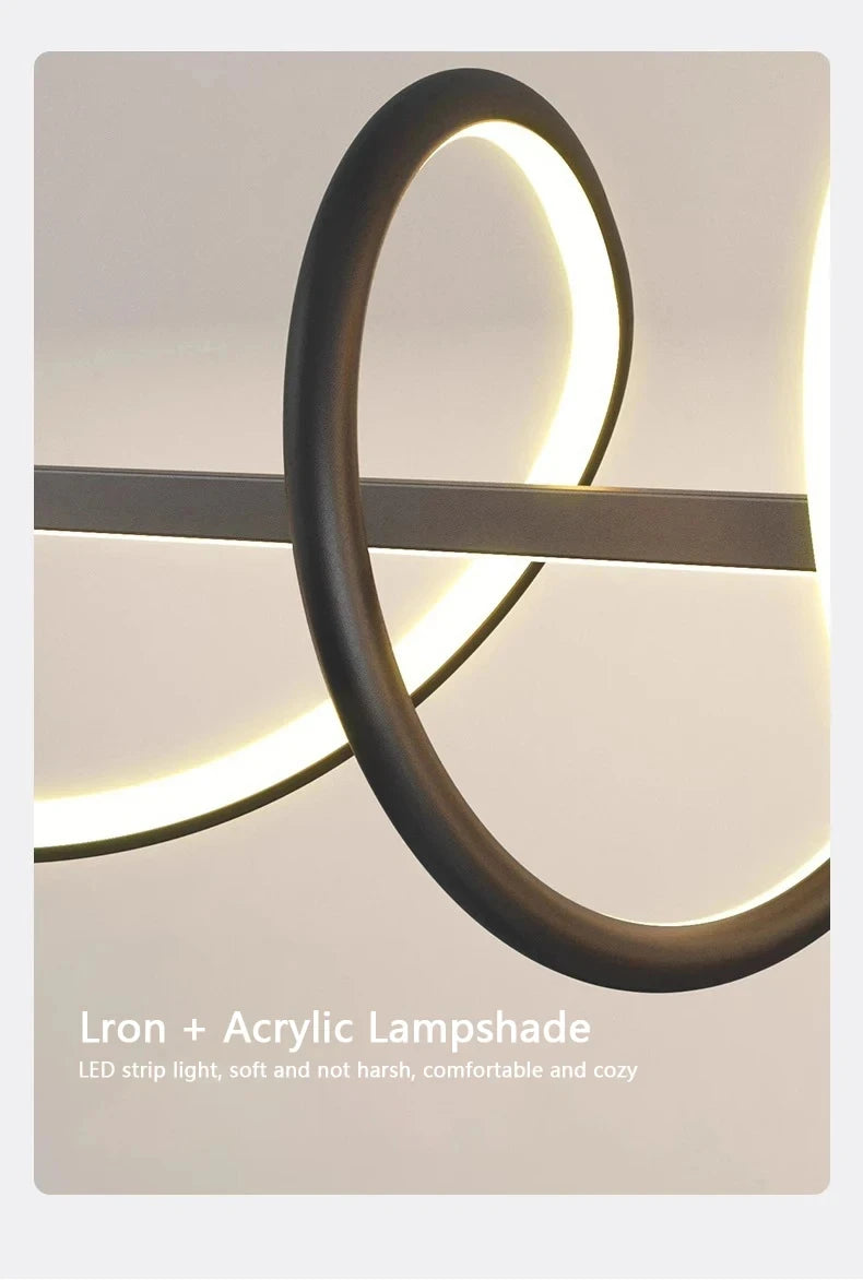Modern Energy Saving LED Pendant Lights Dining Room Living Lamp