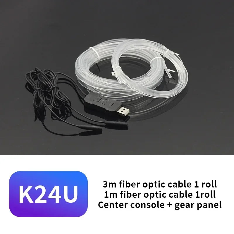 3M Car Interior Led Decorative Lamp EL Wiring