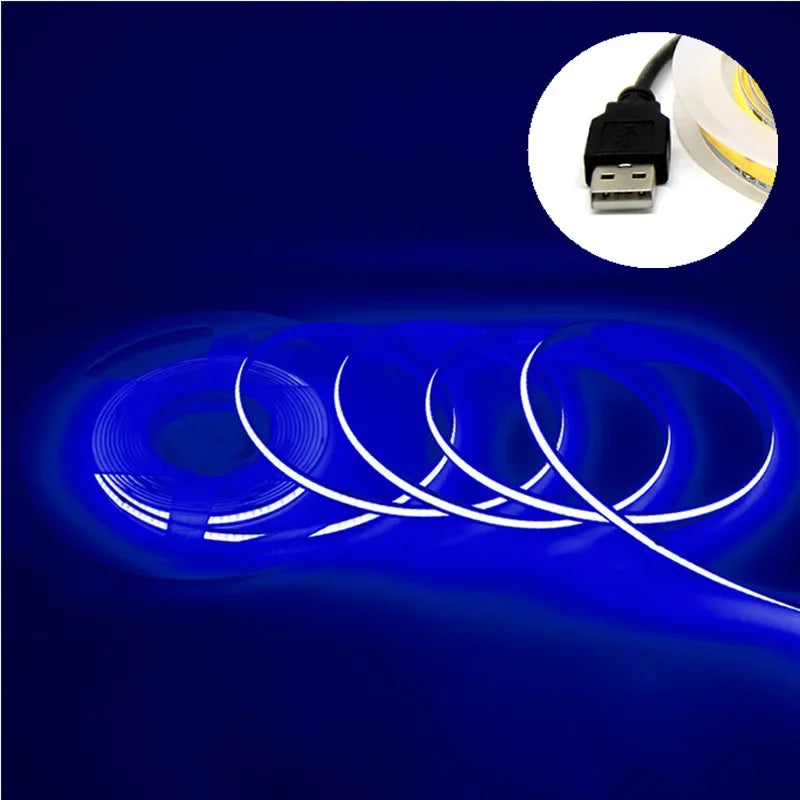 Cabinet Light Lamp TV Backlight Flexible Ribbon Rope LED Strip