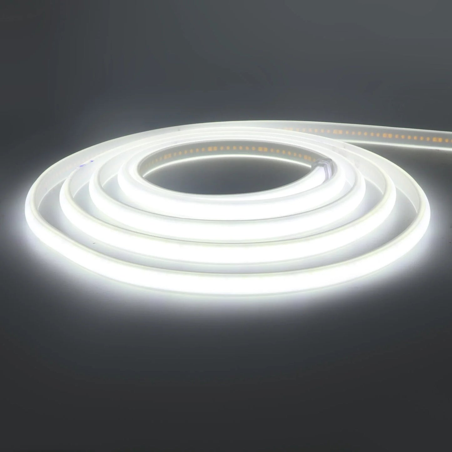 220V COB Neon Strip Light EU Plug Waterproof Outdoor