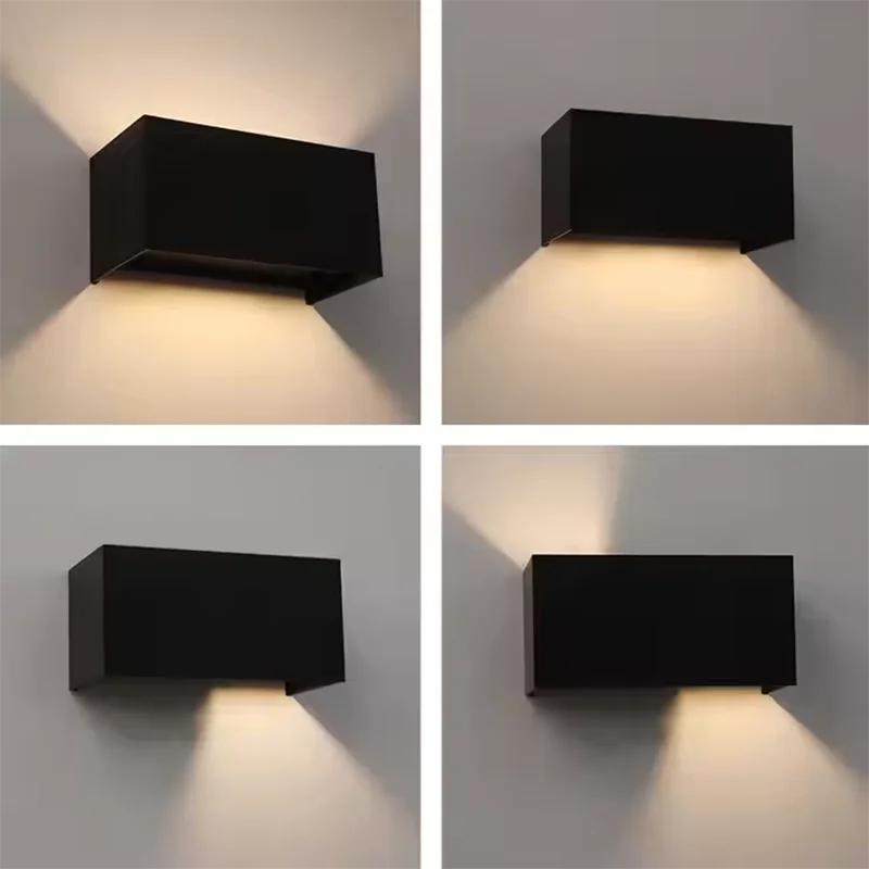 IP65 Sensor LED Wall Lamp 24W Outdoor Motion Sconce