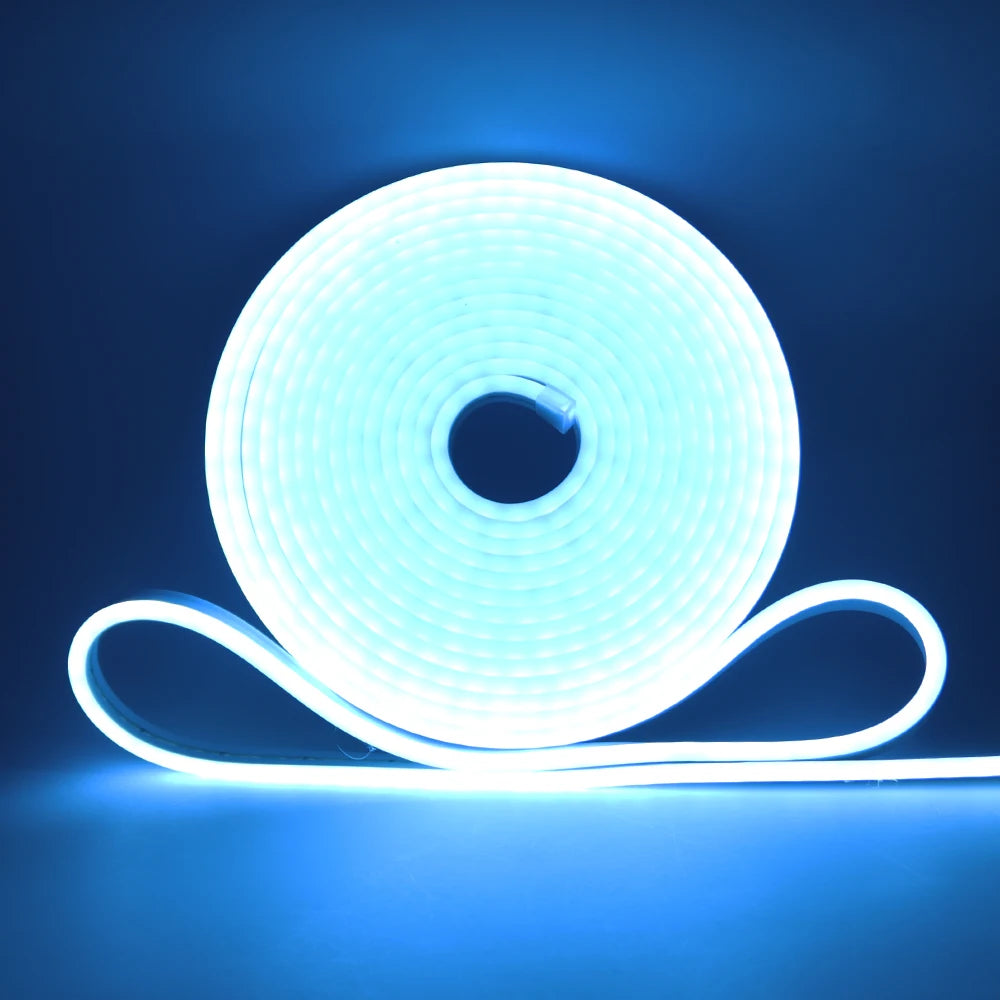 5V 12V 24V Neon LED Strip With 2Pin Wire 120LEDs/M IP67 Silicon Tube Bar