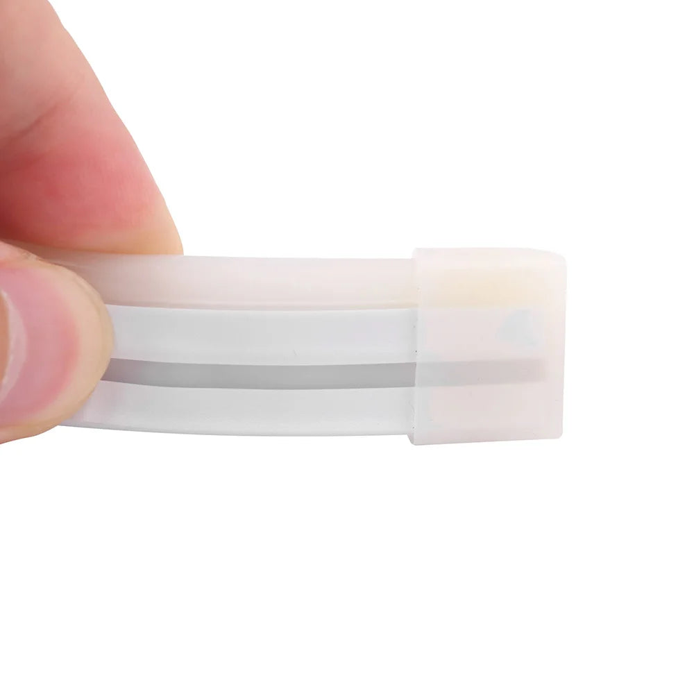 EU Plug DC24V 3535 RGB Neon LED Strip Bluetooth Music Sync