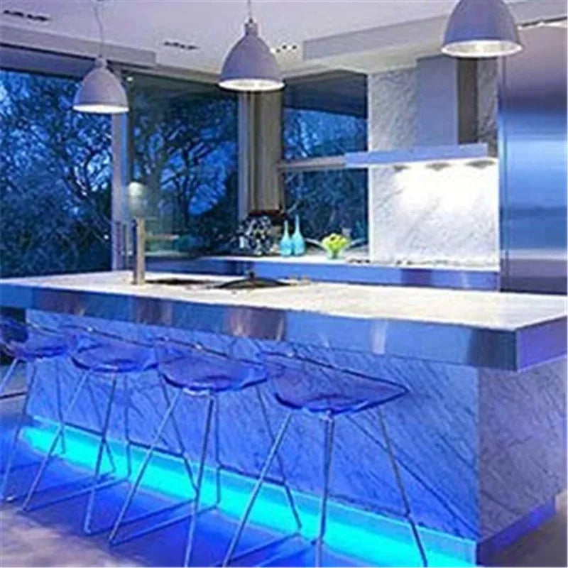 AC 220V Eu Plug In LED Strips Light SMD 5050 60LEDS/M IP65