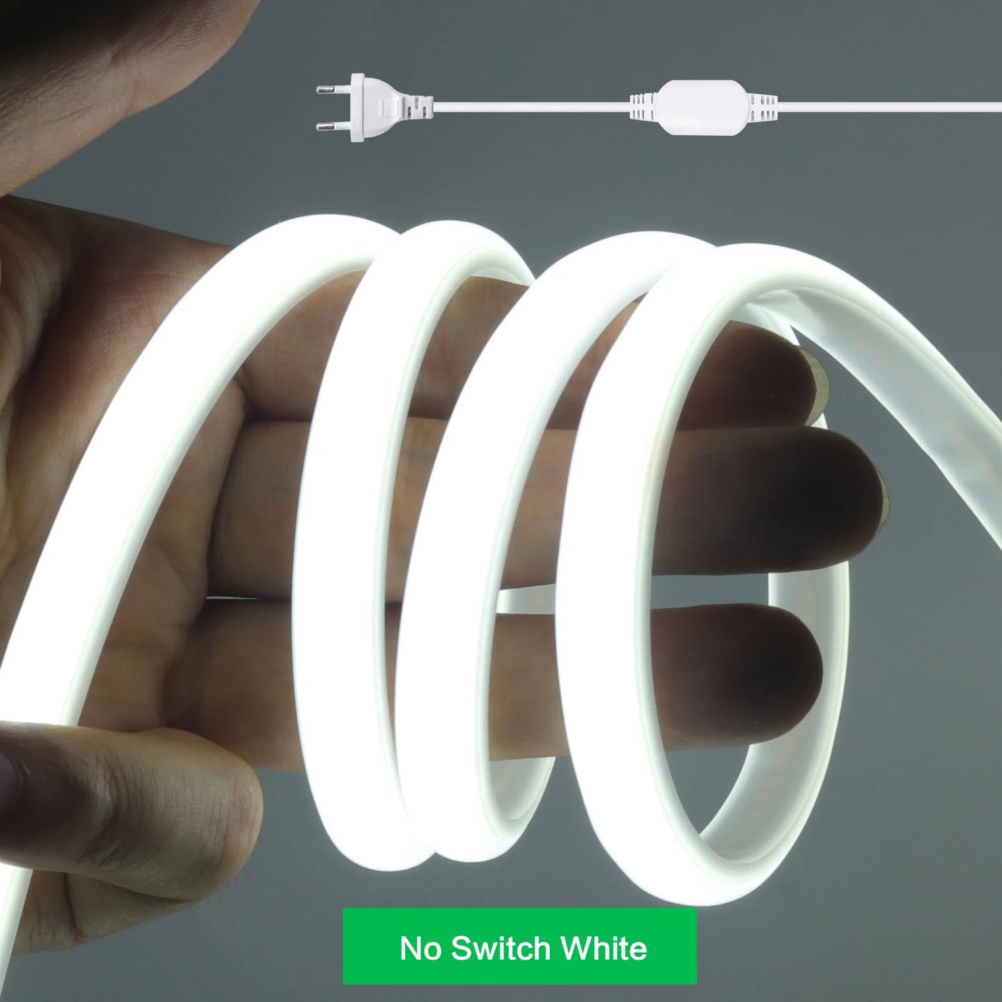 AC 220V Dimmable COB LED Neon Strip With Dimmer Lighting