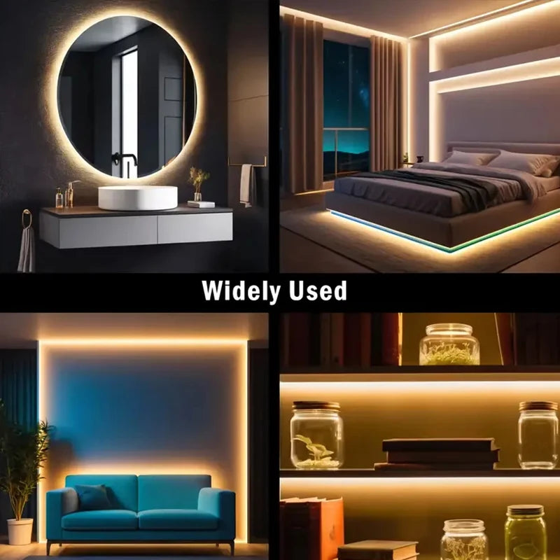 5V USB Dimmable Neon LED Strip Lights Flexible Ribbon Tape