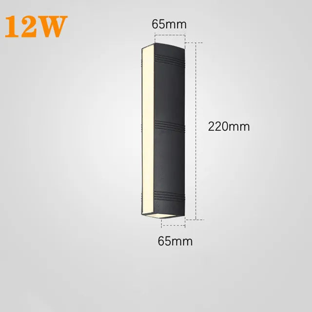LED Outdoor Wall Light IP65 Waterproof Garden Light