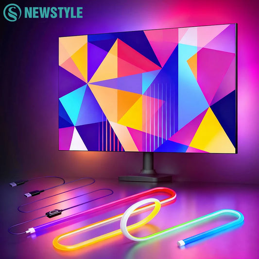 RGB Computer Monitor Screen SYNC Light Strip Backlights