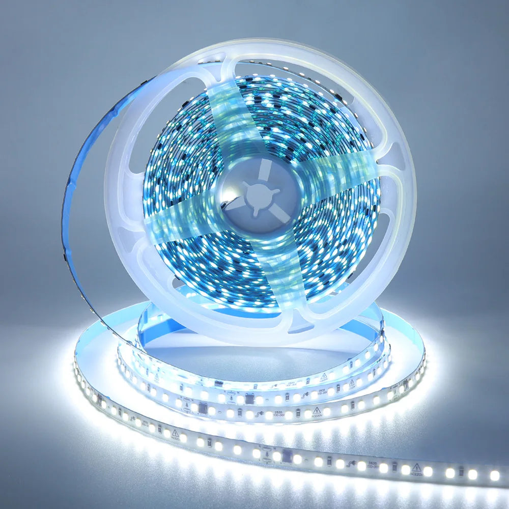 5m 10m 20m 50m Led Strip Light Adhesive Tape AC