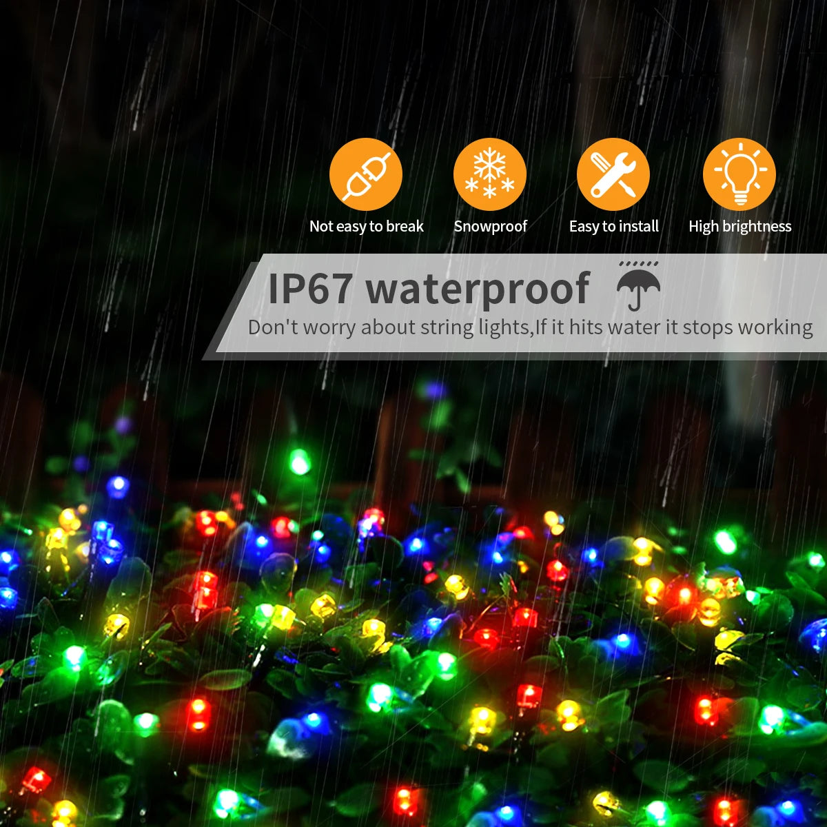 10M-100M Fairy Lights LED String Garland Christmas Light