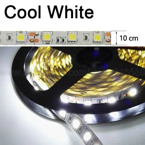5m 12V DC IP67 IP68 Waterproof SMD 5050 LED Strip High Quality