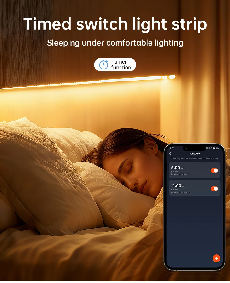 Tuya Smart Life APP wifi 24V COB LED Strip Light Neon