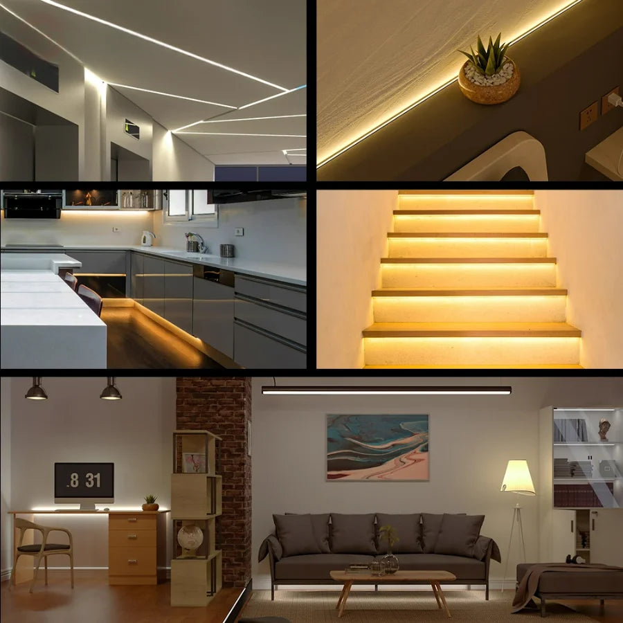 5V USB LED Strip Light with Switch Decoration Tape Ribbon