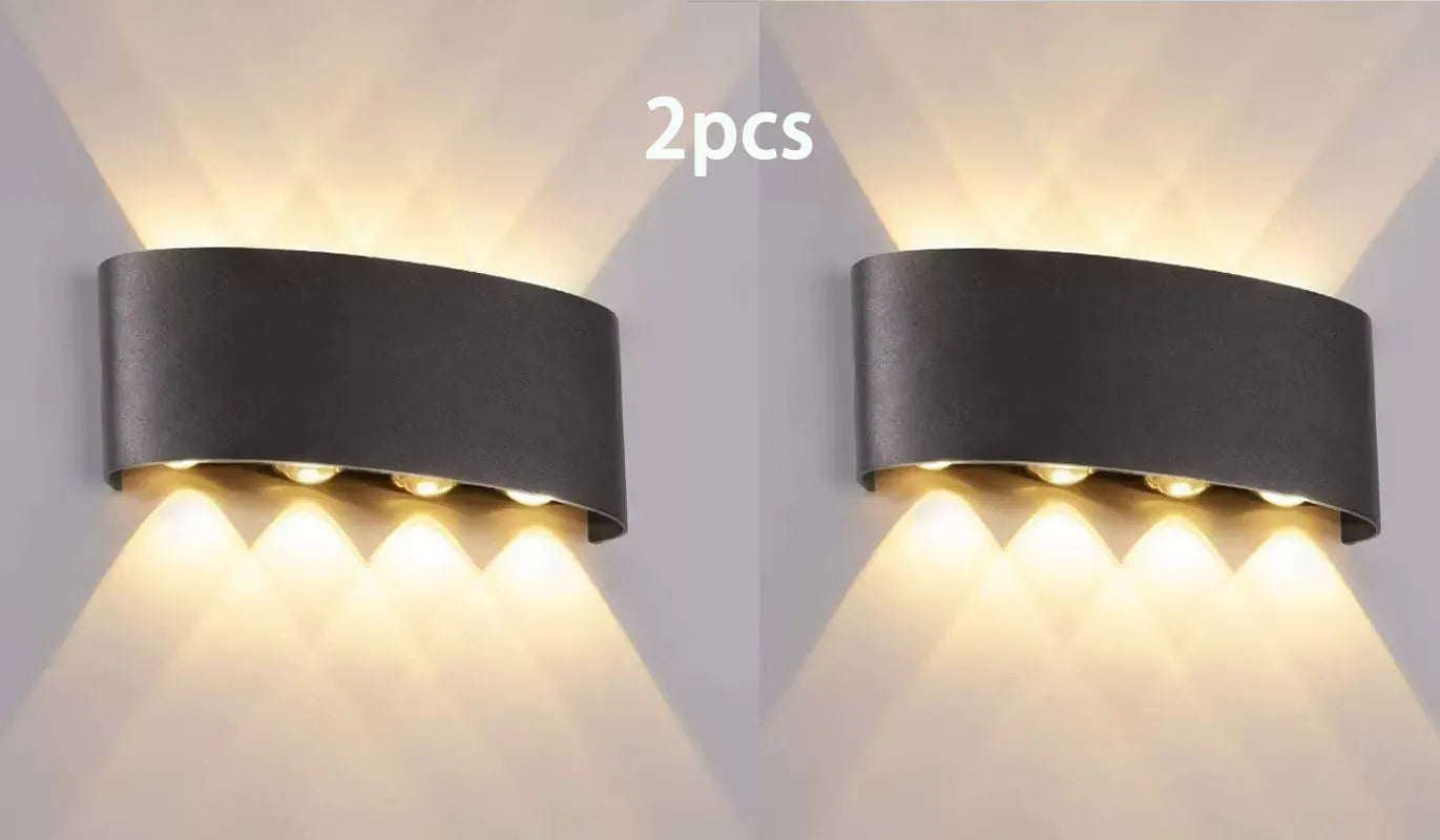 Smart RGB Outdoor Light,2700K-6500K Ambience Wall Lights