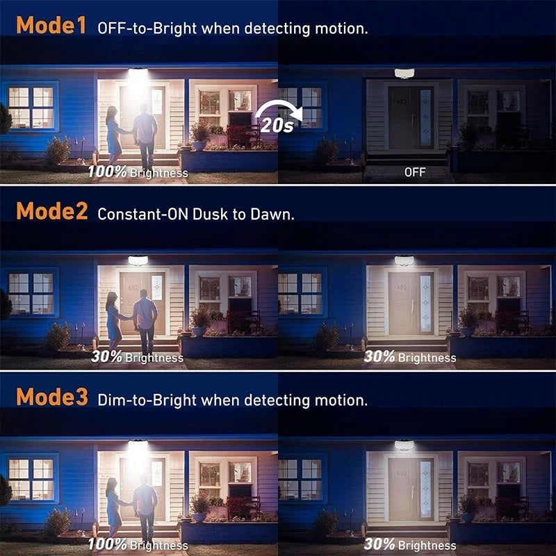 Solar Light Outdoor Super Bright Motion Sensor Solar Strong Power