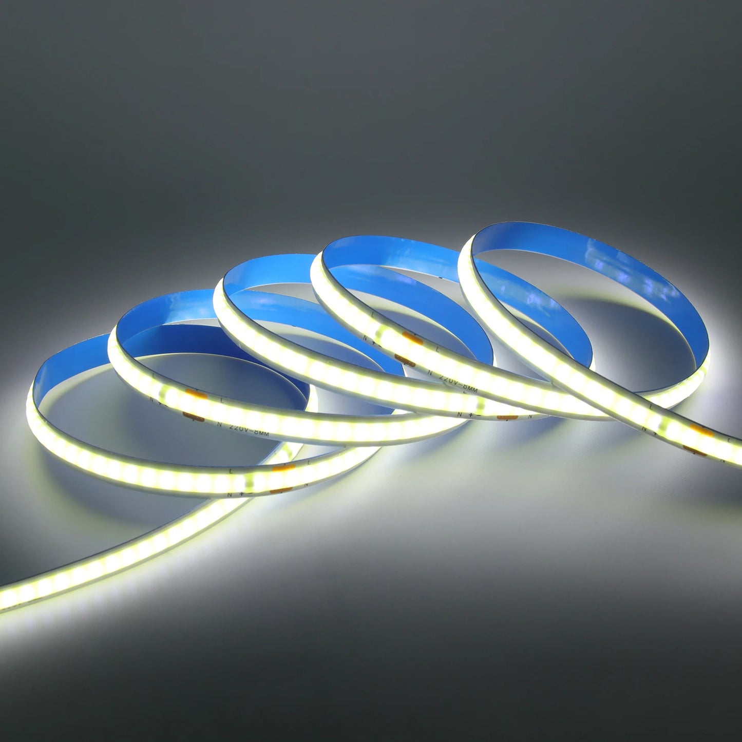 AC 110V 220V COB Strip PCB 8MM 240Leds For Home Decor
