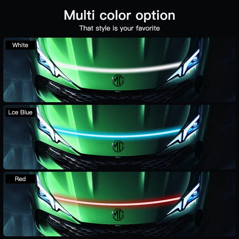 Scan Starting LED Car Hood Light Daytime Running  Light Strip
