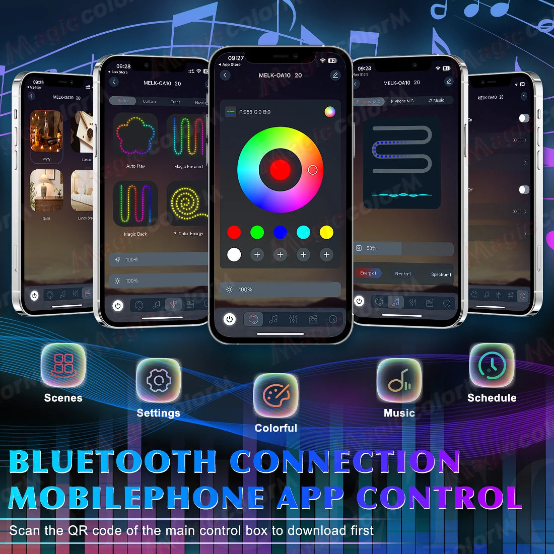 Symphony Car Door Frame Ambient Lights Universal